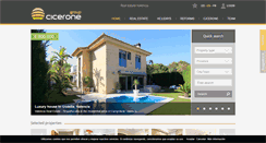 Desktop Screenshot of ciceronegroup.com